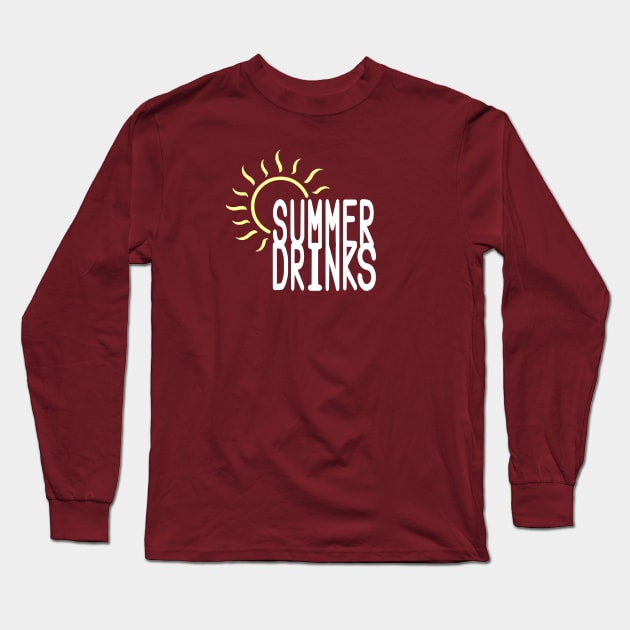 Summer Drinks Long Sleeve T-Shirt by beerman